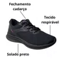 Tênis Actvitta Feminino Preto Cadarço 