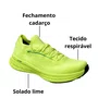 Tênis Actvitta Masculino Lime Cadarço