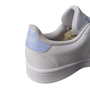 Tênis Adidas Advantage Branco Azul Claro