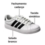 Tênis Adidas Masculino Branco Streetalk Cadarço