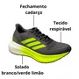 Tênis Adidas Masculino Cinza Boost Run Cadarço 