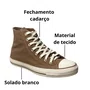 Tênis All Star Converse Feminino Cogumelo Cadarço 