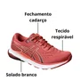 Tênis Asics Feminino Dark Pink Clay Shinobi2 Cadarço 