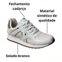 Tênis Beira Rio Feminino Multi Branco Cadarço 