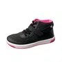 Tênis Boot Kidy Feminino Infantil Preto Fechamento Cadarço 