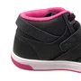 Tênis Boot Kidy Feminino Infantil Preto Fechamento Cadarço 
