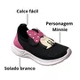 Tênis Carinha De Nene Infantil Feminino Preto Minnie