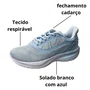 Tênis Fila Feminino Azul Bebê Fechamento Cadarço 
