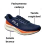 Tênis Fila Masculino Marinho Striker Cadarço 