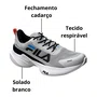 Tênis Fila Masculino Prata Progress Lite Cadarço 