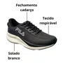 Tênis Fila Masculino Preto Striker Cadarço 