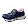 Tênis Jet Kids Feminino Infantil Azul Marinho Glitter 