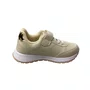 Tênis Jet Kids Feminino Infantil Bege Calce Fácil 