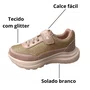 Tênis Jet Kids Feminino Infantil Rose Glitter 