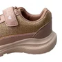 Tênis Jet Kids Feminino Infantil Rose Glitter 