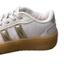 Tênis Kidy Feminino Infantil Branco Dourado 