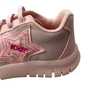 Tênis Kidy Feminino Infantil Nude Luzes Estrela 