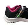 Tênis Kidy Feminino Infantil Preto Luzes Led 