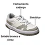 Tênis Kidy Infantil Masculino Branco Cadarço 