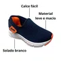 Tênis Kidy Infantil Masculino Marinho Calce Fácil 