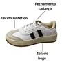 Tênis Kidy Masculino Infantil Branco Cadarço 