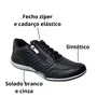 Tênis Kolosh Feminino Preto Calce Fácil 