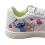 Tênis Mini Pé Feminino Infantil Branco Stitch 