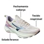 Tênis Mizuno Feminino Arenito Glow3 Cadarço 