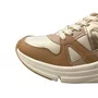 Tênis Modare Feminino Branco Off Dourado 