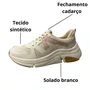 Tênis Modare Feminino Branco Off Fechamento Cadarço
