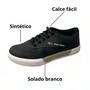Tênis Mormai Infantil Masculino Black-Khaki Fechamento Cadarço 
