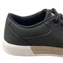 Tênis Mormai Infantil Masculino Black-Khaki Fechamento Cadarço 