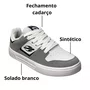 Tênis Mormaii Masculino Light Grey Urban Joaca Cadarço 