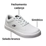Tênis Mormaii Masculino White Urban Free Cadarço 