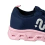 Tênis Novo Pé Infantil Feminino Marinho Cadarço 