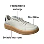 Tênis Olympikus Masculino Marfim Eros Cadarço 