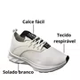 Tênis Oneflip Masculino Branco Calce Fácil 