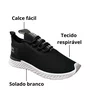 Tênis Oneflip Masculino Preto Calce Fácil 