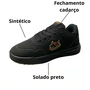 Tênis Red Nose Infantil Masculino Preto Fechamento Cadarço