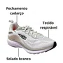 Tênis Repplay Masculino Branco Cadarço 