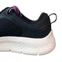 Tênis Skechers Feminino Preto Walk Flex Cadarço 