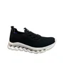 Tênis Softli Feminino Preto Calce Fácil 