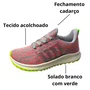 Tênis Spark Feminino Pink Fechamento Cadarço 