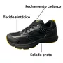 Tênis Spark Masculino Preto Cadarço 