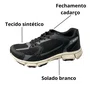Tênis Spark Masculino Preto Fechamento Cadarço 