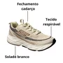 Tênis Star Flex Feminino Off White Cadarço 