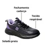 Tênis Star Flex Feminino Preto Cadarço