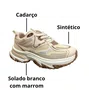Tênis Via Marte Feminino Marfim Cadarço 