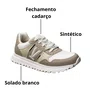 Tênis Vizzano Feminino Branco Cadarço 