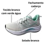 Tênis Vorax Feminino Branco Fechamento Cadarço 